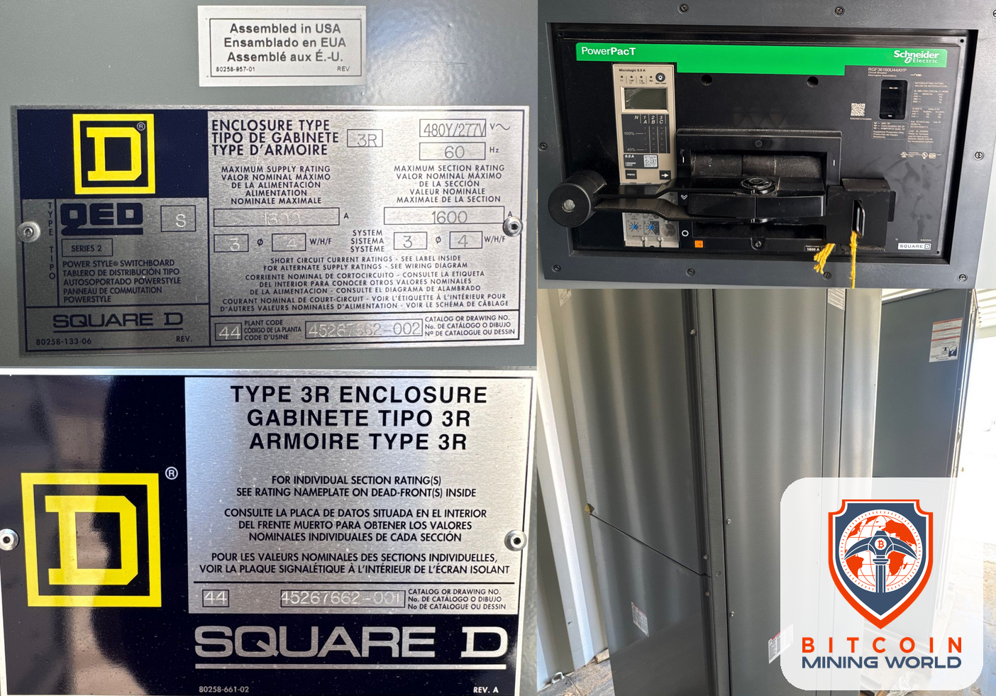 *SALE* NEW 2x Units Square D / Schneider 1,600A Switchgear in Utah, USA 🇺🇸